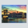 Chain-bridge and Buda Castle by Sunset SRGP-003M