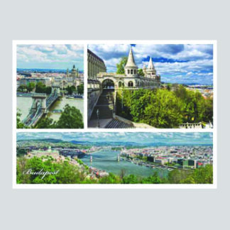 Széchenyi lánchíd / Halászbástya / Budapesti Panoráma MC-009M