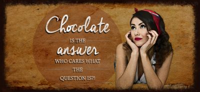 Chocolate is the answer RGB-0070 - Image 2