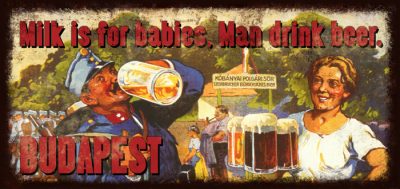 Men drink beer RGB-0055 - Image 2