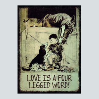 Love is a four legged word RGP-0112