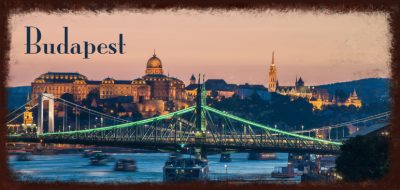 Bridges and castle Budapest RGB-0149 - Image 2