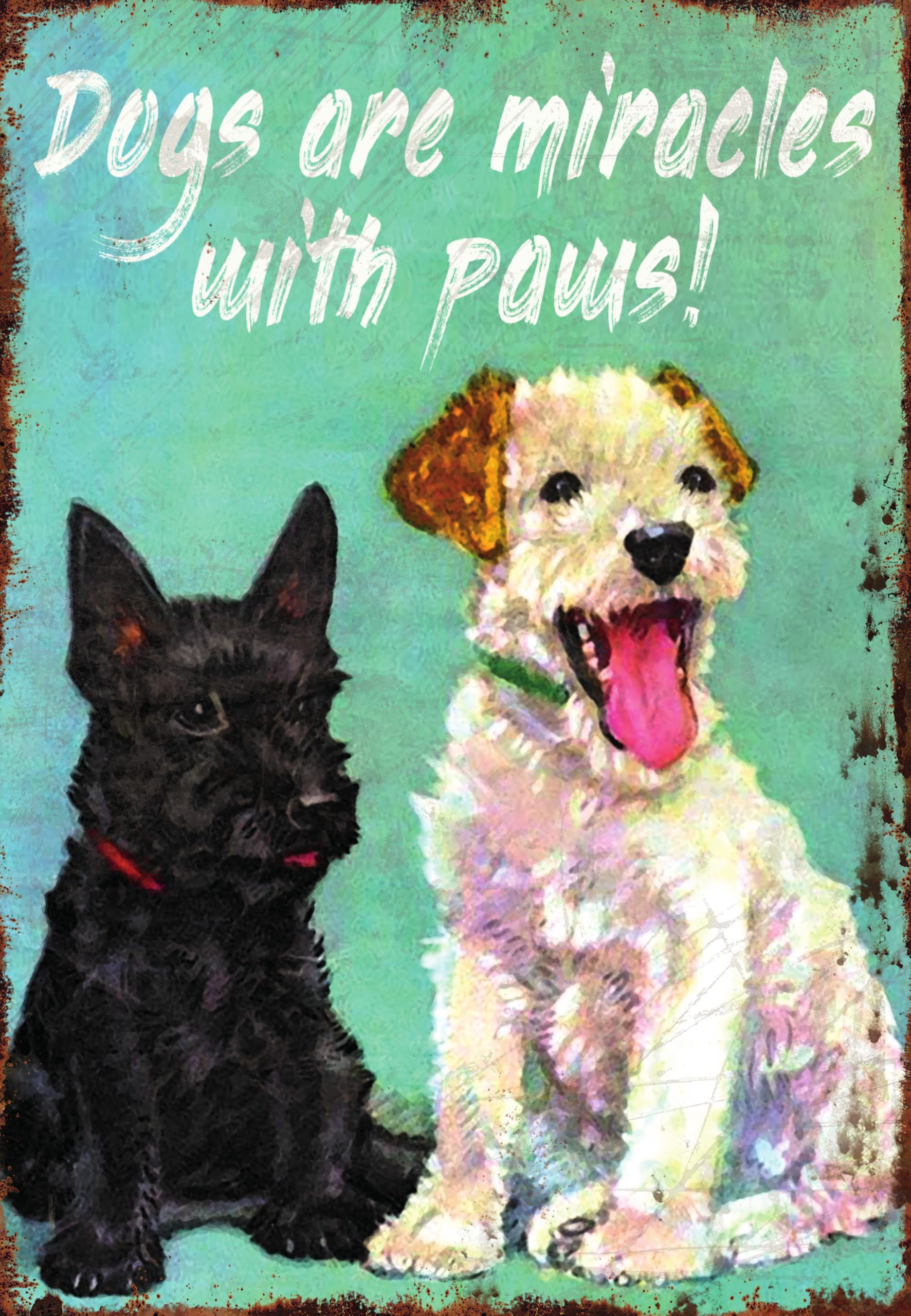 Dogs are Miracles with Paws RGP-0193